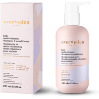 Evereden Kids Shampoo And Conditioner 2 In 1: Cool Peach  8.5 Fl Oz. | Gentle Kids Skin Care | Non-Toxic And Clean Ingredients