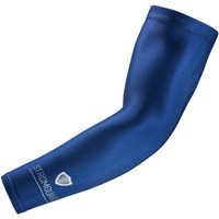 Stromguard Compression Sports Arm Sleeve Digital Camo Baseball Football Basketball - (One Arm Sleeve) (Youth Large  #29 - Navy)