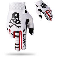 Fastgoose Dirt Bike Motorcycle Gloves Motocross Gloves Motorbike Riding Bike Gloves Atv Mx Mtb Off Road Racing Sports Cycling Glove (White  Medium)