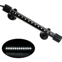 Aquaneat Aquarium Led Submersible Light 7.5 Inch Underwater Fish Tank Light (White)