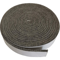 Kamaster High Temp Grill Gasket Replacement Fit Kamado Grill Classic Bbq Smoker Gasket For Kamado Grill Big Pre-Shrunk Accessories Self Stick Felt 15Ft Long  9/8"" Wide  1/8"" Thick