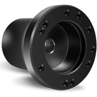 Qymopay Steering Wheel Adapter Golf Cart Steering Wheel Adapter For Club Car Ds Black Golf Carts Mounting Adapter (Black)