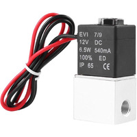 Beduan 2 Way Normally Closed Dc 12V Electric Solenoid Air Valve 14 Npt