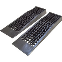 Maxxhaul 50516 4 400 Lb. Capacity Low Profile Car Ramps  2-Count  Black (Pack Of 1)