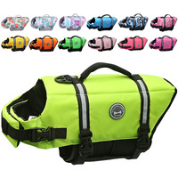 Vivaglory Ripstop Dog Life Jacket For Small Medium Large Dogs Boating  Dog Swimming Vest With Enhanced Buoyancy & Visibility  Xxs  Bright Yellow