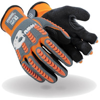 Magid T-Rex Sandy Nitrile Coated Impact-Resistant Work Gloves  1 Pair  Size 9/Large  Trx400