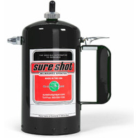 Sure Shot A1000B 1-Quart Non Aerosol Sprayer - Refillable Pressurized Sprayer Can For Oil  Solvent  Degreasers  Lubricants - Rechargeable Steel Canister With Brass Nozzles - Made In The Usa - 32Oz.