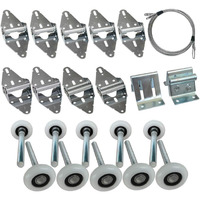 Surpass Garage Door Roller/Hinge/Top Bracket/Wire Rope (For 7' Height Doors)