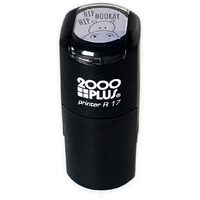Hip Hip Hooray! Hippo Stamp / 2000 Plus Self Inking Teacher Stamper/Black Imprint Planner Worksheet Stamp
