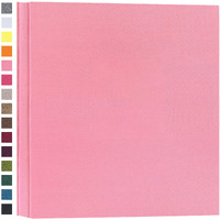 Potricher Photo Album For 4X6 1000 Photos Linen Cover Extra Large Capacity Picture Book For Family Wedding Anniversary And Baby (Pink)