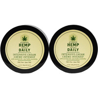 Hemp Daily Intensive Cream | Hemp Cream With Essential Oils | Vegan  Organic Ingredients | 1.7 Ounces  2 Pack