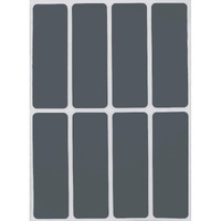 Royal Green Rectangular Stickers Color Coded Write On Labels For Organizing  Moving  & Mailing  3X1 Inch Stickers To Write On Labels & Tags For Home  Office  And School Projects  120-Pack (Grey)