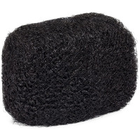 Locsanity Afro Kinky 100% Bulk Natural Human Hair - Braiding Hair For Dreadlocks  Loc Repair  Dreadlock Extensions  Twists  Braids - 8 Inches Long  1 Oz - Natural Undyed