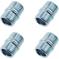 E-Outstanding Metal Rack Connector 4Pcs 1Inch/25.4Mm Wire Rack Shelve Unit Pole Connector Storage Shelf Shelving Holder Connection Nuts Replacement Parts (Id: 16Mm  Od: 23Mm)