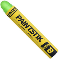 Markal 82836 F Paintstik - Rough Surfaces Solid Paint Marker  Flourescent Green (Pack Of 12)