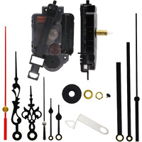 Youngtown 12888 Pendulum Type Movement Step Clock Accessory Quartz Diy Movement Kits 1/2 Inch Maximum Dial Thickness  9/10 Inch Total Shaft Length.