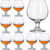 Srgeilzati Snifters Shot Glasses 3.5Oz Set Of 8 Cute Brandy Cognac Glasses (100Ml | 3.5 Floz)