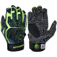 Spiderz Hybrid Baseball/Softball Batting Gloves