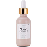 Pearlessence Argan & Vitamin E Facial Oil | Powerful Hydration To Help Balance  Revive & Rejuvenate Skin | Made In Usa  Cruelty Free & Paraben Free