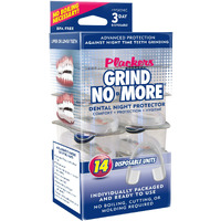 Plackers Grind No More Dental Night Guard For Teeth Grinding  14 Count