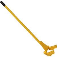 Bisupply Pallet Buster Tool In Yellow With 41In Long Handle - Deck Wrecker Pallet Tool Pry Bar  Deck Board Removal Tool
