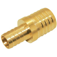 Beduan Brass Hose Barb Reducer  1"" To 5/8"" Barb Hose Id  Reducing Barb Brabed Fitting Splicer Mender Union Air Water Fuel