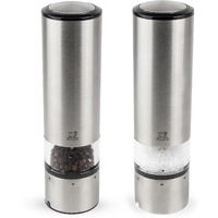 Peugeot Elis Sense U-Select Set Salt & Pepper Mill  Large  Brushed Nickel