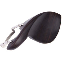Jiayouy Violin Ebony Chin Rest With Standard Bracket For 1/2 Violin - Center Mount