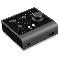 Audient Audio Interface Id4 Mkii  Class A Console Microphone Preamp (High Speed Usb-C  Monitor Mix And Monitor Panning Function  2 Headphone Outputs  Macpcios Compatible)  Black
