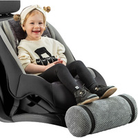 Car Seat Foot Rest For Kids  Car Seat Accessories  Leg Rest For Car Seat Kids  Car Foot Rest  Adjusts To Any Carseat Or Toodlers Booster Seat-Grey By Swanoo