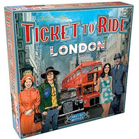 Ticket To Ride London Board Game  Train Route-Building Strategy Game  Fun Family Game For Kids And Adults  Ages 8+  2-4 Players  Average Playtime 10-15 Minutes  Made By Days Of Wonder