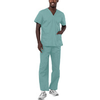 Adar Universal Unisex Scrubs - Unisex Drawstring Scrub Set - 701 - Submarine - M