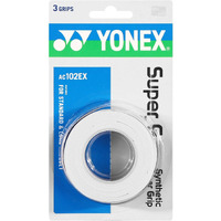 Yonex Super Grap Overgrip White - 3 Pack