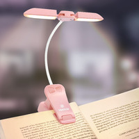 Vekkia 14 Led Rechargeable Book-Light For Reading At Night In Bed  Warm/White Reading Light With Clamp  180