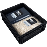 Boxio Toilet Up: Booster Seat For Separating Toilet - Includes Hemp Litter And Practical Shaker - 15.7"" X 11.8"" X 4.7"" Cm