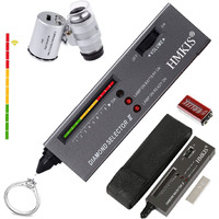 Hmkis Diamond Tester Pen  High Accuracy Jewelry Diamond Tester+ 60X Mini Led Magnifying  Professional Diamond Selector For Novice And Expert  Thermal Conductivity Meter