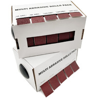 Lyfjxx Emery Cloth Roll Of 10 Rolls  60 80 120 150 180 240 320 360 400 600 Grit Abrasive Sand Paper  Sandpaper Variety Pack With Dispenser For Metal Glass Carpentry Sanding Paper(6M)