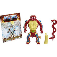 Masters Of The Universe Origins Action Figure & Accessory  Rise Of Snake Men Rattlor  Articulation & Mini Comic Book  5.5 Inch