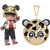 Na! Na! Na! Surprise Glam Series 2 Gianni Wilde - Cheetah-Inspired 7.5 "" Fashion Doll With Blonde Cheetah-Print Hair And Metallic Clip-On Cheetah Purse  2-In-1 Gift  Toy For Kids Ages 5 6 7 8+ Years