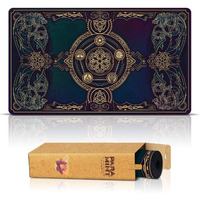 Paramint Lucid Dragon Blast (Stitched) - Mtg Playmat - Compatible With Magic The Gathering Playmat - Play Mtg  Yugioh  Tcg - Original Play Mat Art Designs & Accessories