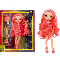 Rainbow High Priscilla- Pink Fashion Doll. Fashionable Outfit & 10+ Colorful Play Accessories. Great Gift For Kids 4-12 Years Old And Collectors.