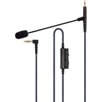 Cable Boom Microphone - Volume Control For Playstation Ps4 Or Xbox One Controller  Pc - Boompro Gaming Mic Compatible With Bose Qc25  Qc35 Ii  Qc35  Quietcomfort 25/35 Headphones(150Cm)