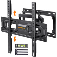 Perlegear Full Motion Tv Wall Mount For 26-65 Inch Tvs  Tv Bracket Supports Swivel Articulating Level Extension Tilt Arms  Max Vesa 400X400Mm Up To 99Lbs  16 "" Wood Studs  Pgmfk4