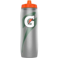 Gatorade Insulated Squeeze Bottle  Silver  30Oz