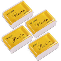 Rosin Violin Rosin Natural Rosin 4 Pack Low Dust Universal Rosin For Violin Viola And Cello (4 Pack Rosin)