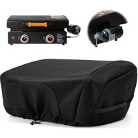 Noelife Griddle Cover For Blackstone 22 Inch Tabletop Griddle With Hood  Propane Fuel Cylinder Can Be Covered Completely  Waterproof Grill Cover Outdoor Bbq Grilling Accessories (Cover Only)