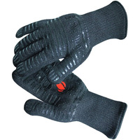 Grill Heat Aid Bbq Gloves Heat Resistant 1 472? Extreme. Dexterity In Kitchen To Handle Cooking Hot Food In Oven  Cast Iron  Pizza  Baking  Barbecue  Smoker & Camping. Fireproof Use For Men & Women