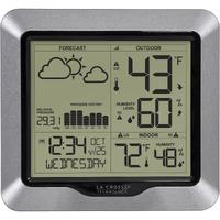 La Crosse Technology 308-1417 Forecast Station  Silver