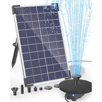 Biling 7.5W Solar Water Pump Outdoor  Solar Pond Pump Solar Fountain With Diy 5Ft Tubing For Samll Ponds  Garden Pool And Bird Bath