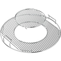 Qulimetal Sus304 Grill Grate For Weber 8835  22.5 Inch Weber Charcoal Kettle  One-Touch Silver  Bar-B-Kettle  Master-Touch  Performer And Premium Charcoal Grills  21.5"" Gourmet Bbq System Grill Grates